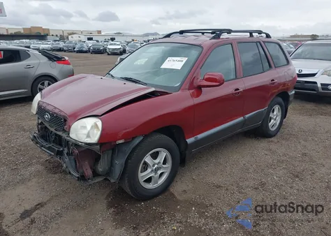 2001 Hyundai Santa Fe 2.7L V6 Gls/2.7L V6 Lx из США, поврежденный, VIN KM8SC83D31U009181